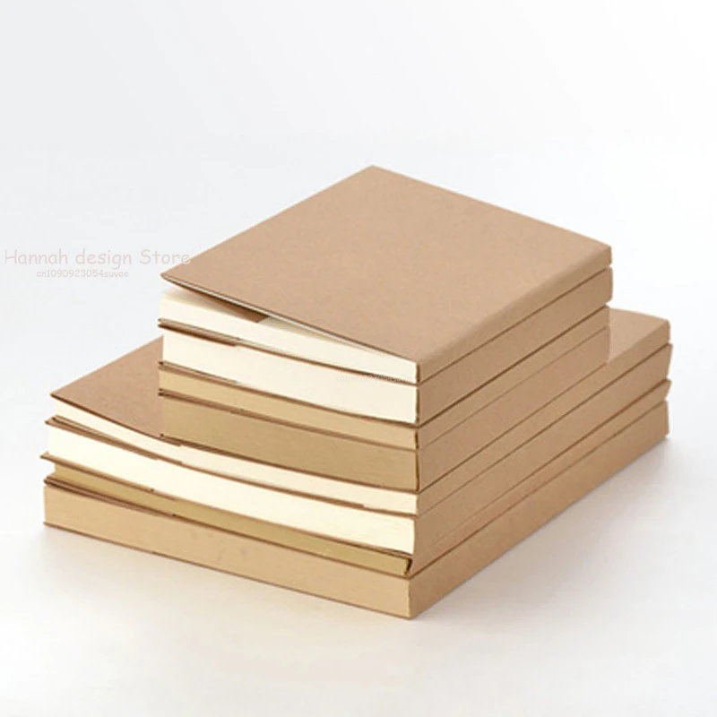 32K/16K Retro Sketch Craft Paper Blank Notebook Sketch Drawing Book Journal Diary Note Stationery School Office