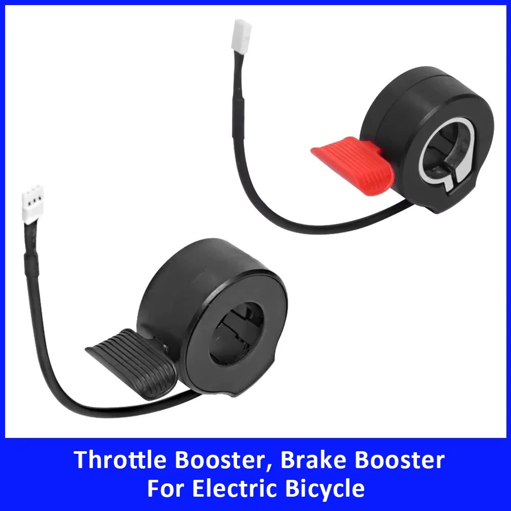 

Универсальный дроссель-контроллер 130X для электровелосипедов и электросамокатов с датчиком Холла, ускоритель-акселератор для пальцев, запасные части для ручки газа