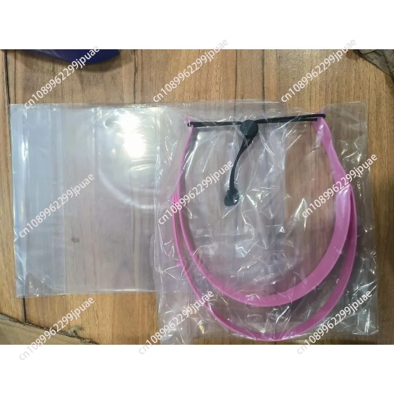 1pcs Adult Transparent Protective Full Face Mask Windproof Dustproof Mask Anti-splash Safety Glasses Mask Face Dent