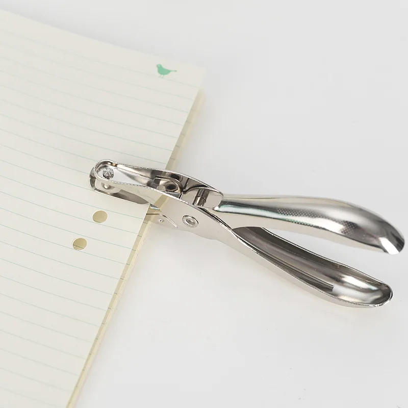 Single Hole Puncher Metal 3mm/6mm Pore Diameter Punch Pliers Hand Paper Scrapbooking Punches Punching Tools