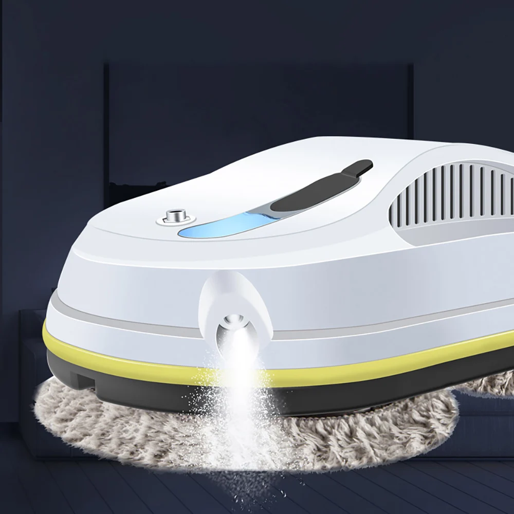 مصنع الجملة الذكية مُنظف نوافذ روبوت سوبر شفط اللاسلكية زجاج النافذة الكهربائية غسالة مع جهاز التحكم عن بعد