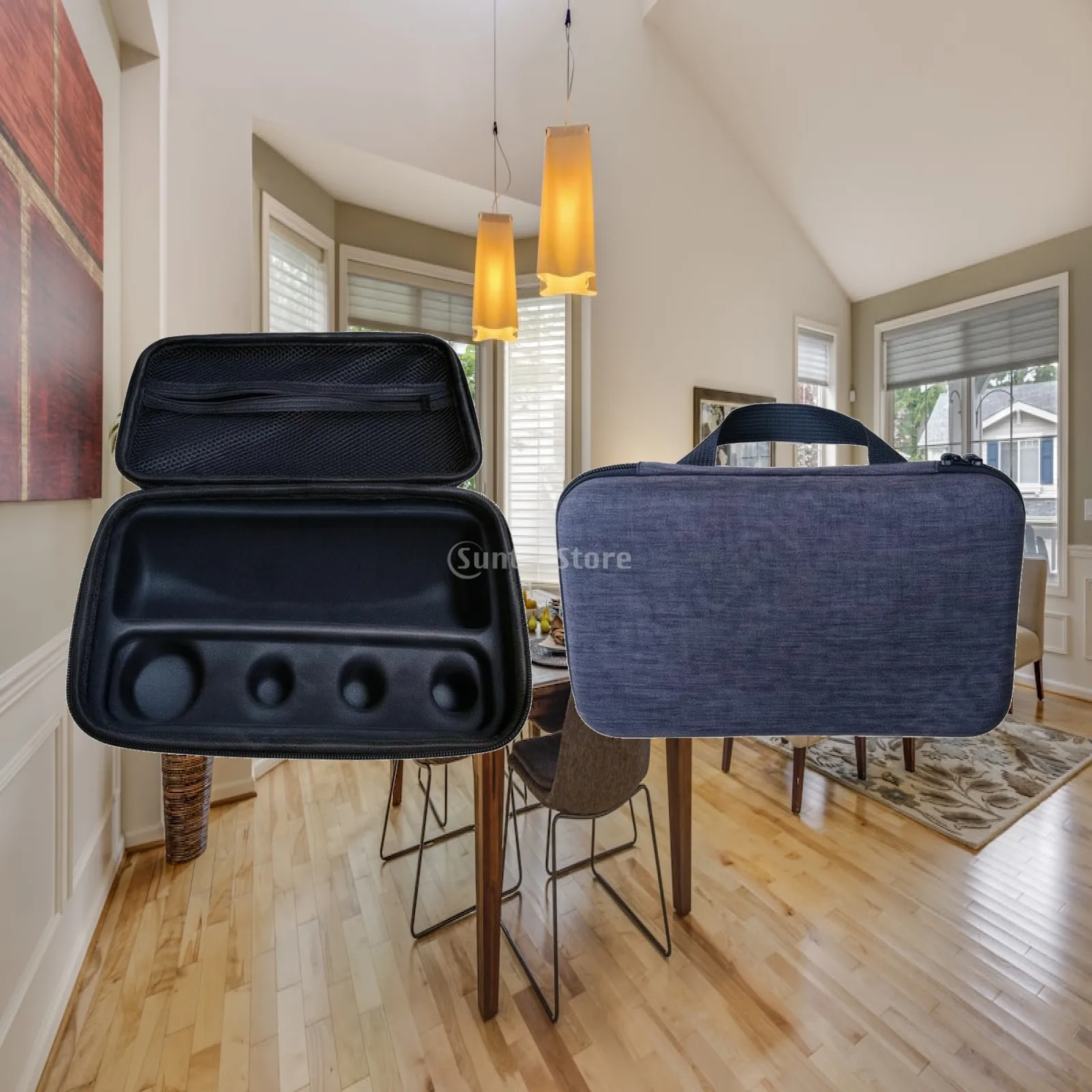 Armored Coffee Maker Carrying Case | Zippered Clamshell Opening, Coffee Machine Case, for Camping
