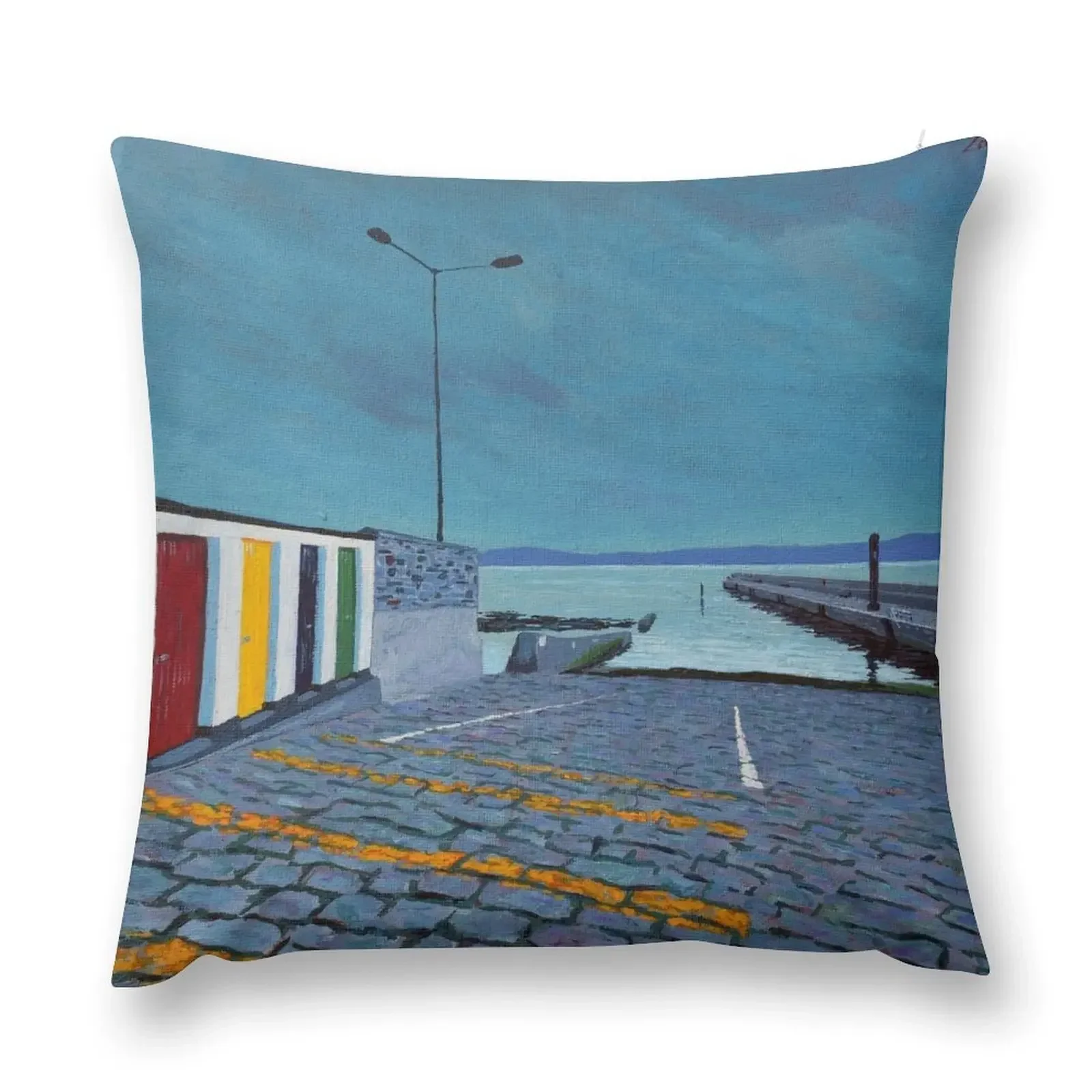 Enniscrone Pier, County Sligo, Ireland Throw Pillow Custom Cushion Decorative Cushions For Luxury Sofa pillow