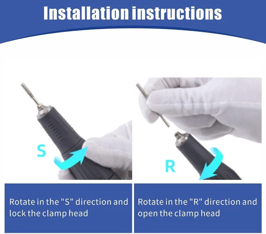 マラソン-4 マイクロモーター電気ラボジュエリーネイルドリルマシンポリッシュ N3 カーボンブラシハンドピースドリルセット歯科ラボ機器