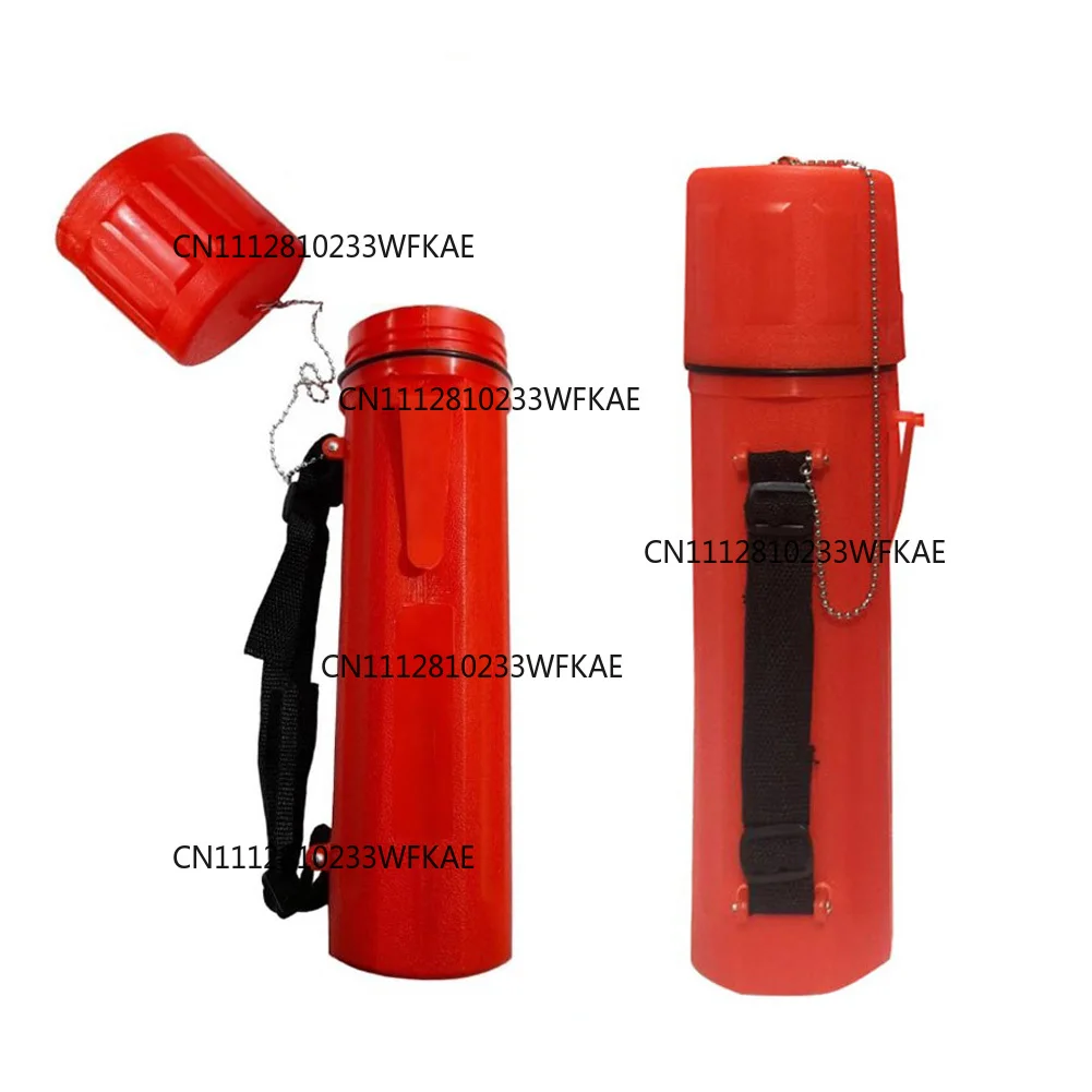 Red Welding Rod Storage Tube Container MMA Electrode Holder 4.5kg Capacity Rod Guard Electrode Rod Storage Protection