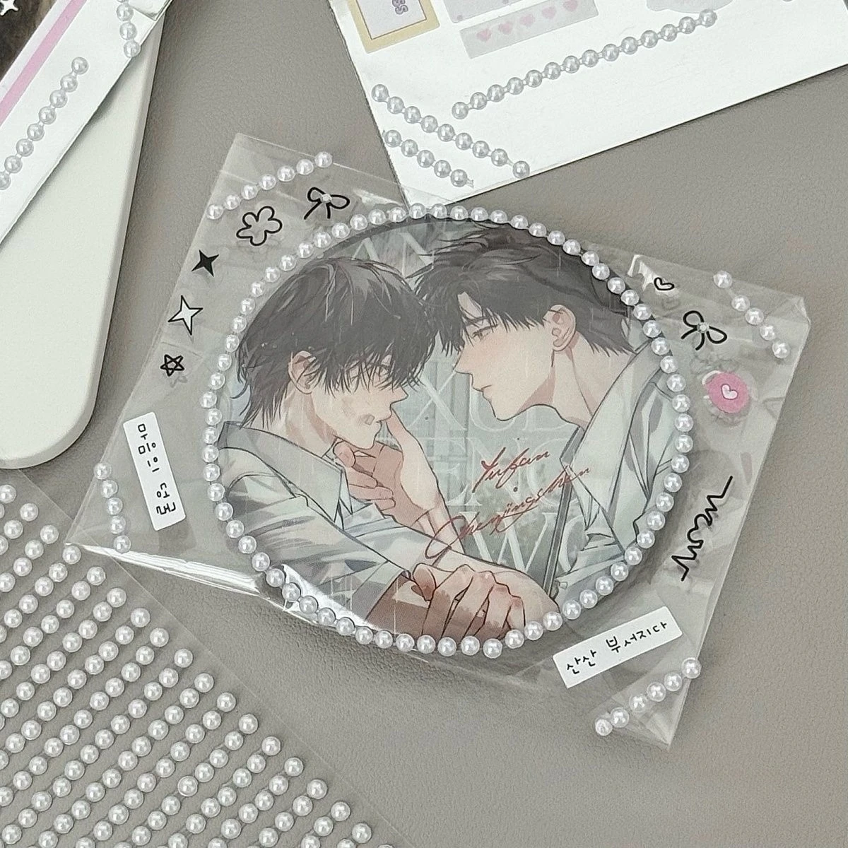 Sparkly Diamond Pearl Stickers - Phone Cases Cool Girl ulasan dan harga