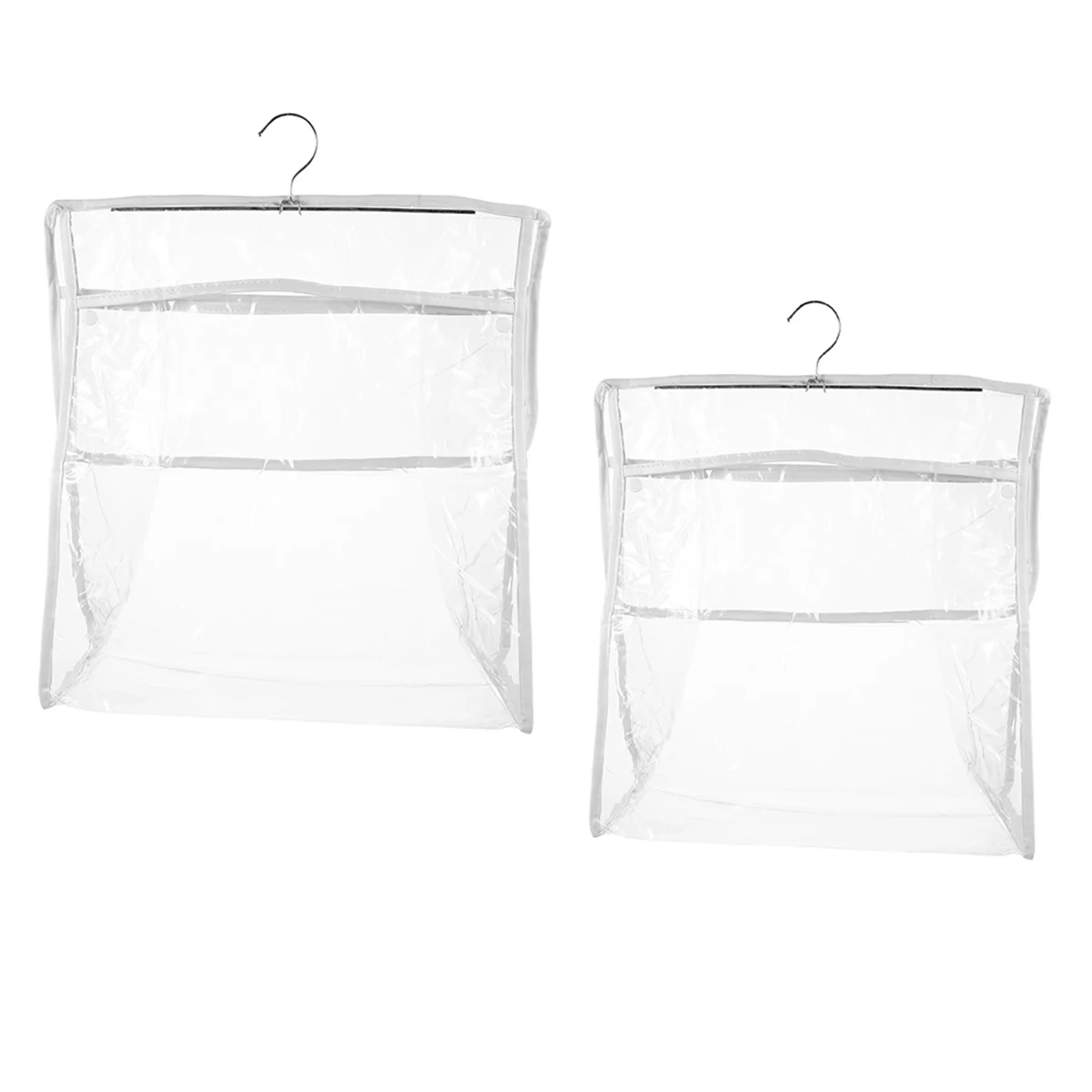 Waterproof Transparent Washing Bag Foldable Travel Toiletries Cover Travel Toilet Tissue Bag