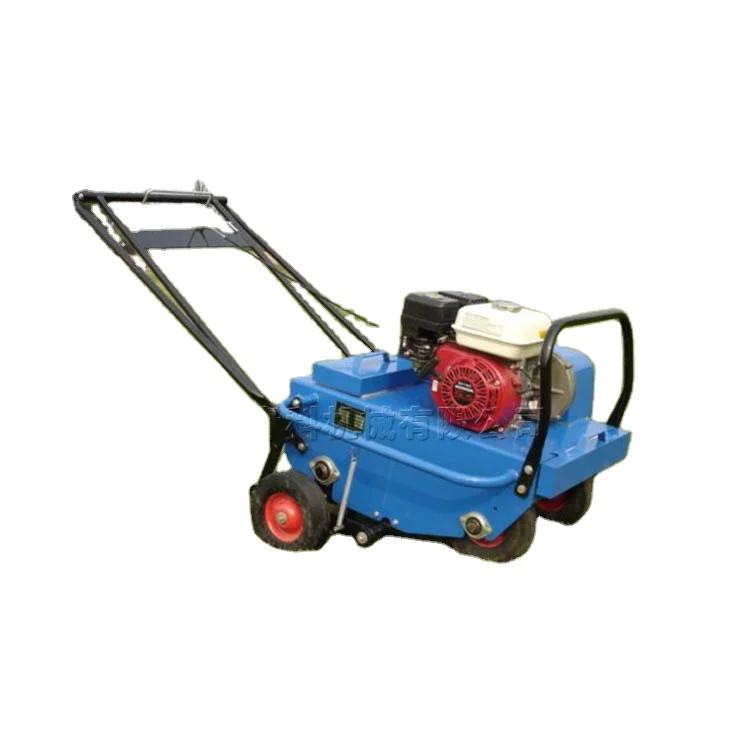 

Self-propelled garden grass lawn boring machine Gasoline soil drilling equipment Root aeration and oxygenation drilling tool