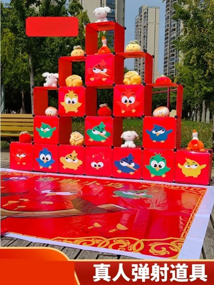 

Dragon Boat Festival Angry Live Edition Catapult Bird Prop Slingshot Children's Game Economically affordable