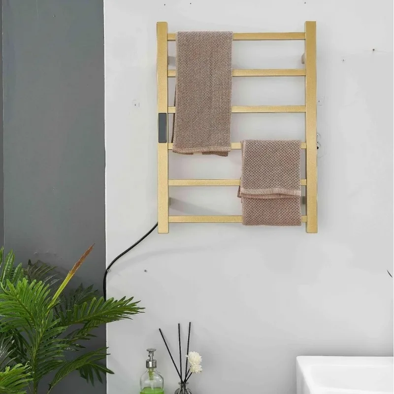 Smart electric towel rack, with labeled electric towels