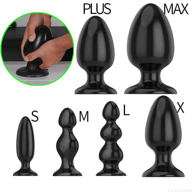 Huge Anal Toys Large Butt Plug Dilatador Prostata Massager For Men Woman Gay Adult Anus Expansion Stimulator Big Anal Beads