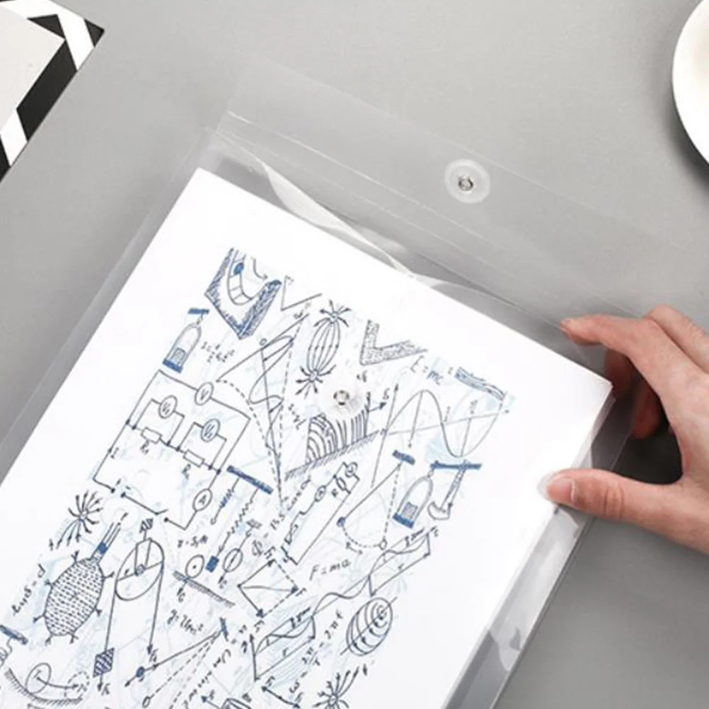 10 قطعة حقيبة منظم الملفات المواد الراقية سعة كبيرة مكتب المدرسة وثيقة كيس التخزين ملف كيس التخزين #1