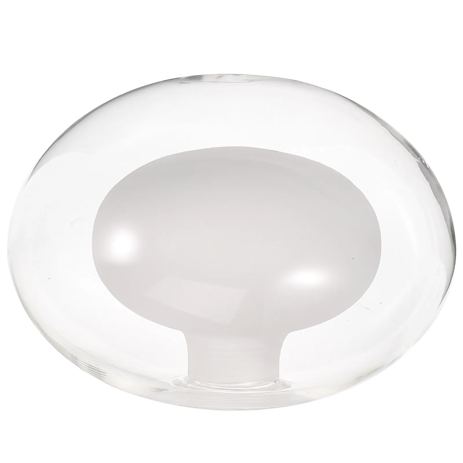 

Стеклянный плафон для люстры 120 мм, гладкий, простой дизайн, подвесной светильник для декора интерьера, сменный плафон для подвесной лампы