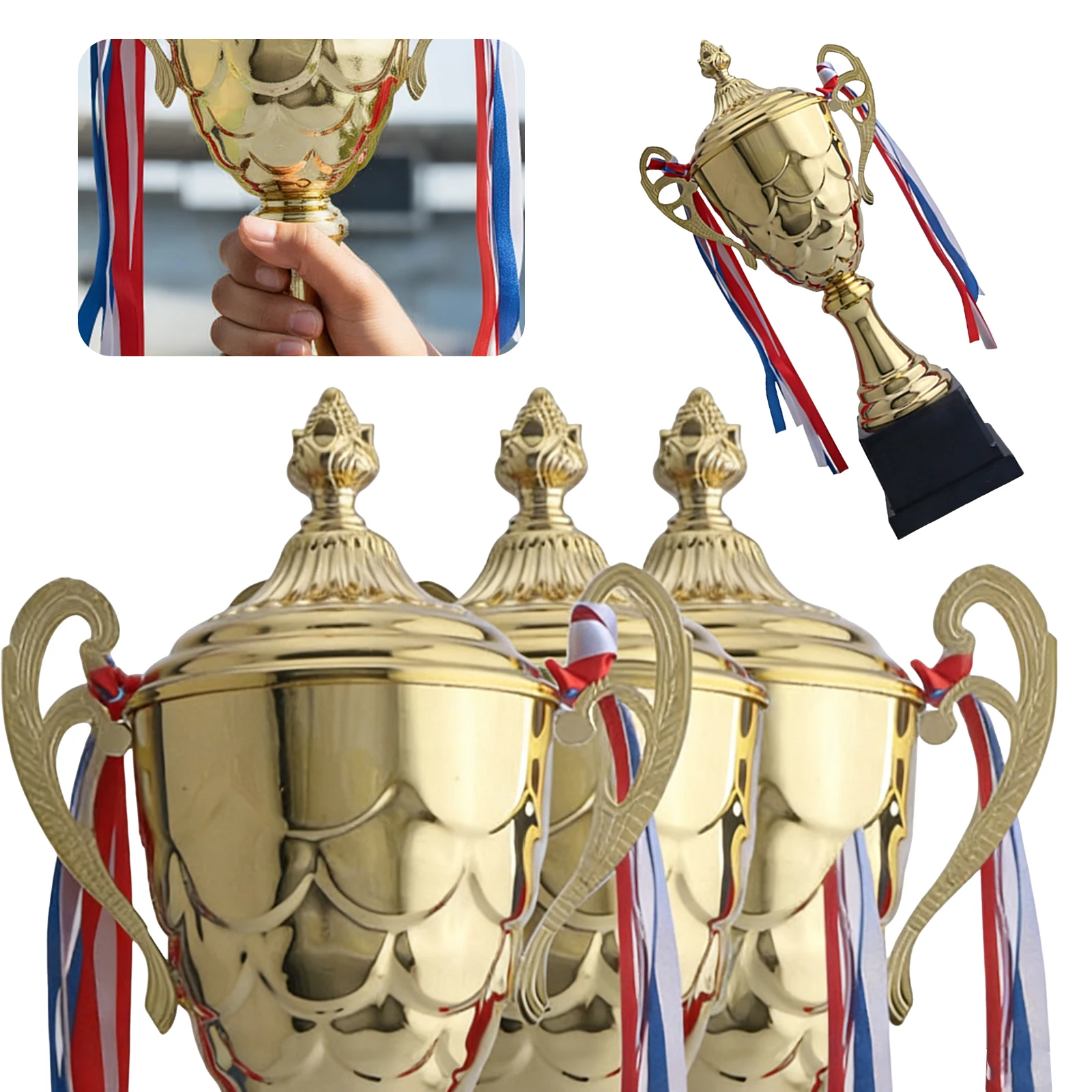 Competition Awards Trophy Multi-Purpose Football Basketball Prize Cup Creative Prizes Cup For  And Corporate Sports Meets