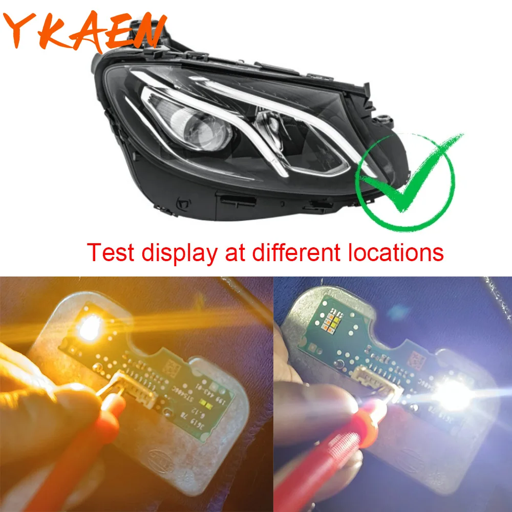 New LED Headlight Daytime Running Light Turn Signal Lightsource Chips Board 199 443-01 For 2018 Mercedes W213 E Class E200 E300