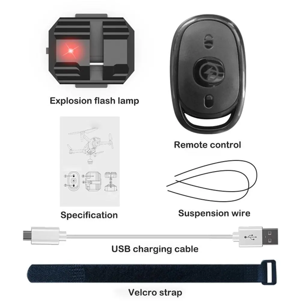 NOWOŚĆ Wysokiej jakości system upuszczania drona Urządzenie do dostarczania ładunku dla DJI Mini 3 Pro Mavic Air 2/Air 2S, FIMI X8