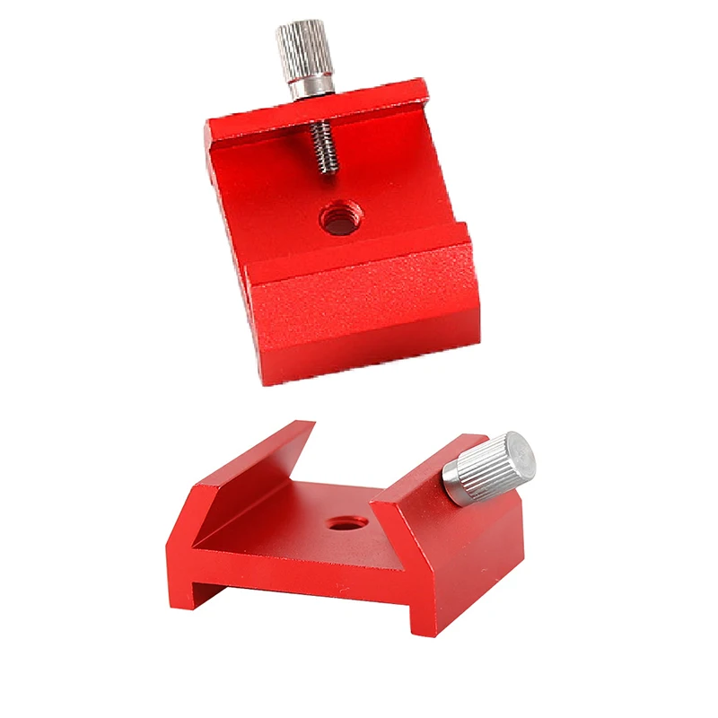 

Red Telescope Finder Base 1/4 Thread Dovetail Groove Mount Dovetail Plate Astronomy Accessory Used To Connect Finderscope Etc