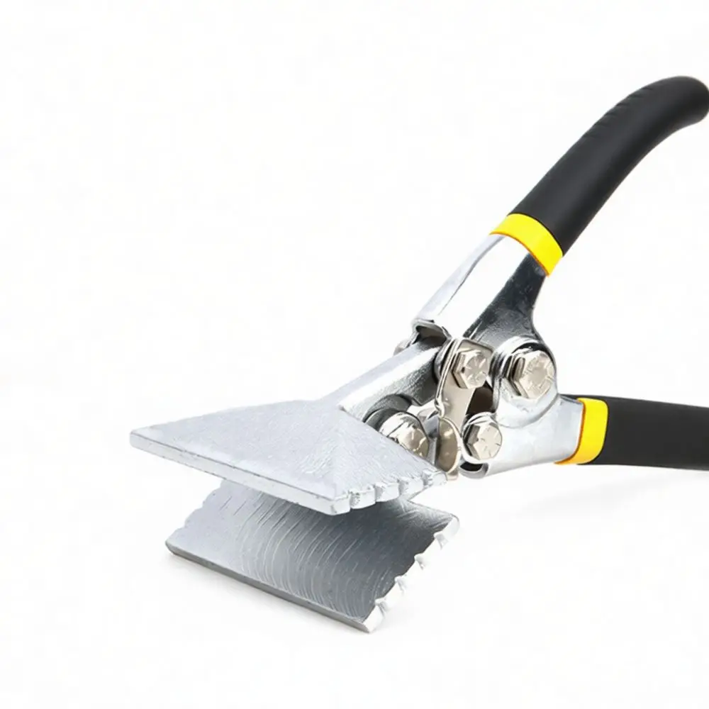 Hand Seamer Metal Folding Plier Straight Curved Jaw Plate Bender Manual Crimping Tool Chrome Vanadium Steel Professional Repair