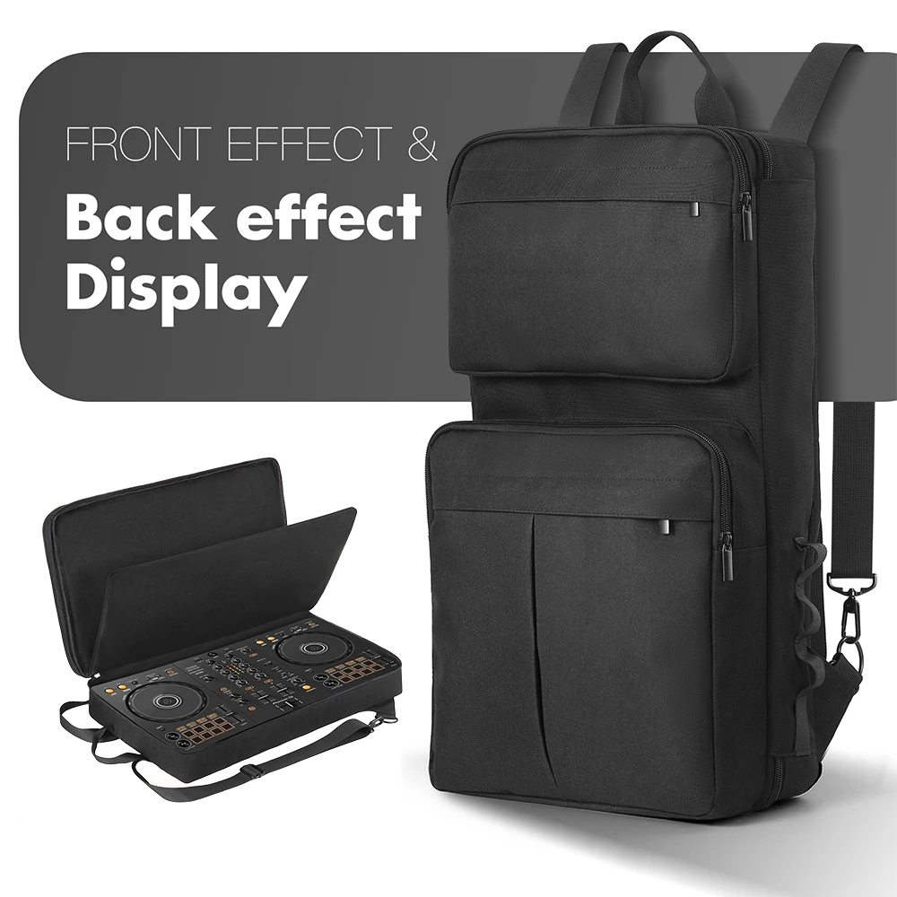 DJ-рюкзак Pioneer DDJ-400 DDJ-SB3 DDJ-FLX4/Roland DJ-202/Hercules Inpulse 300, чехол для DJ-контроллера, рюкзак с регулируемым ремешком