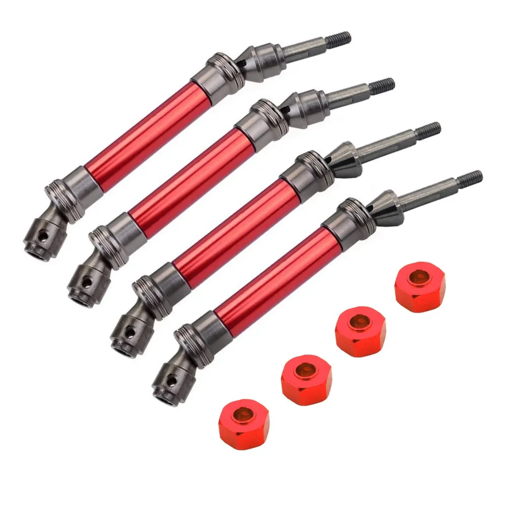 

CVD Steel Front Rear Drive Shaft Assembly Heavy Duty for 1/10 Traxxas-s Slash 4X4 Stampede VXL 2WD 6851R 6851X 6852R 6852X