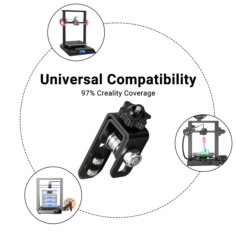 3D Printer Parts Belt Tensioner for Ender3 CR10 Series Stretch Tension Belt Profile 2020 X-axis 2040 4040 Y Axis Belt Tensioner - view 5