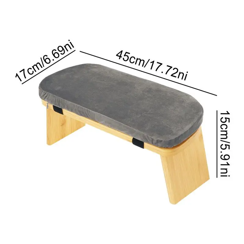 Seated Meditation Chair Prayer Bench With Meditation Cushion Prayer Seat Chair Ergonomic Kneeling Chair Ergonomic Meditation