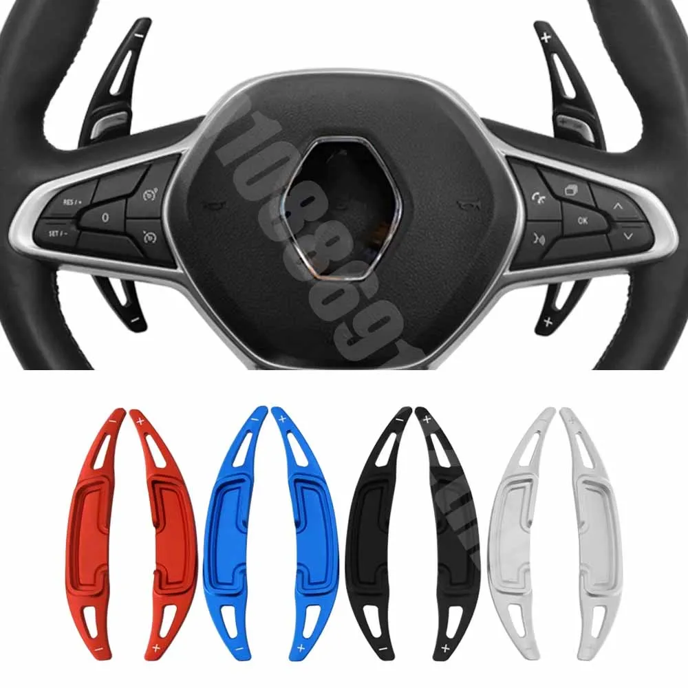 

For Renault Clio V Captur II Arkana Intens R.S. Line 2020 2021 2022 2023 Car Steering Wheel DSG Paddle Shift Extension Stickers