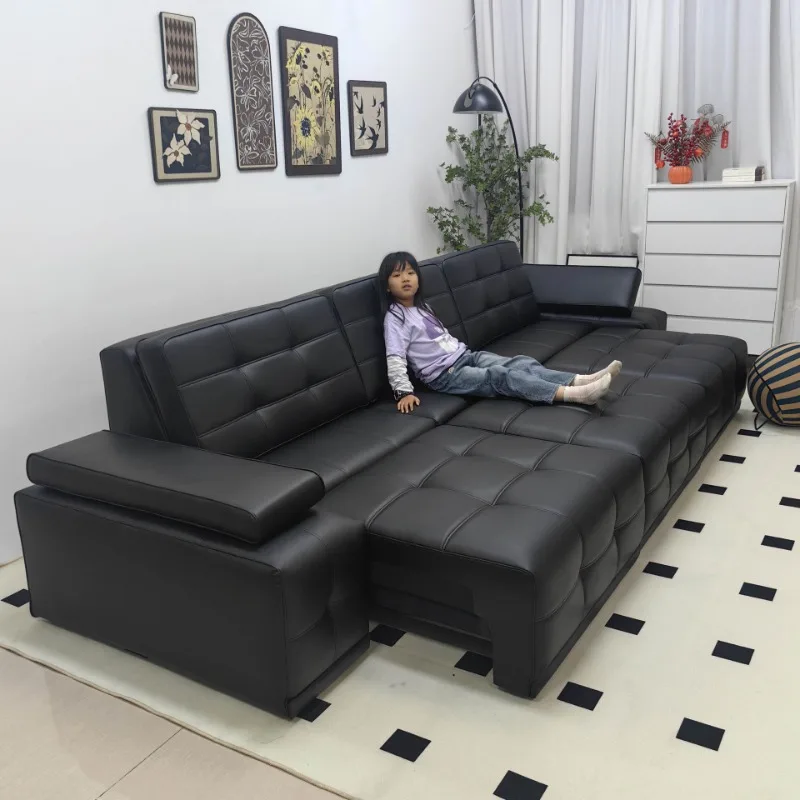 Italiaanse leren bank