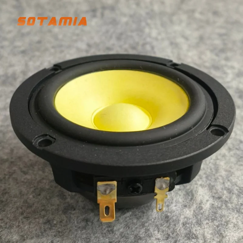 SOTAMIA 1Pcs 3 Inch Midrange Power Speaker Hifi Music Three Way Speaker 4 8 25W High Sensitivity Audio DIY Bluetooth Sound Box