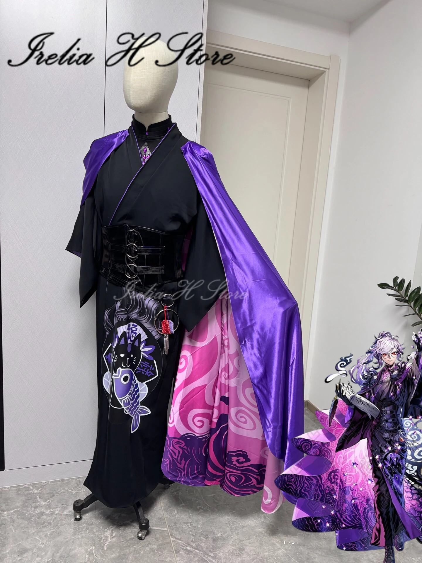 

Irelia H Store Edmond Dantes FGO Cosplay Fate/Grand Order Edmond Dantes Ccosplay Costume full set custom size made halloween