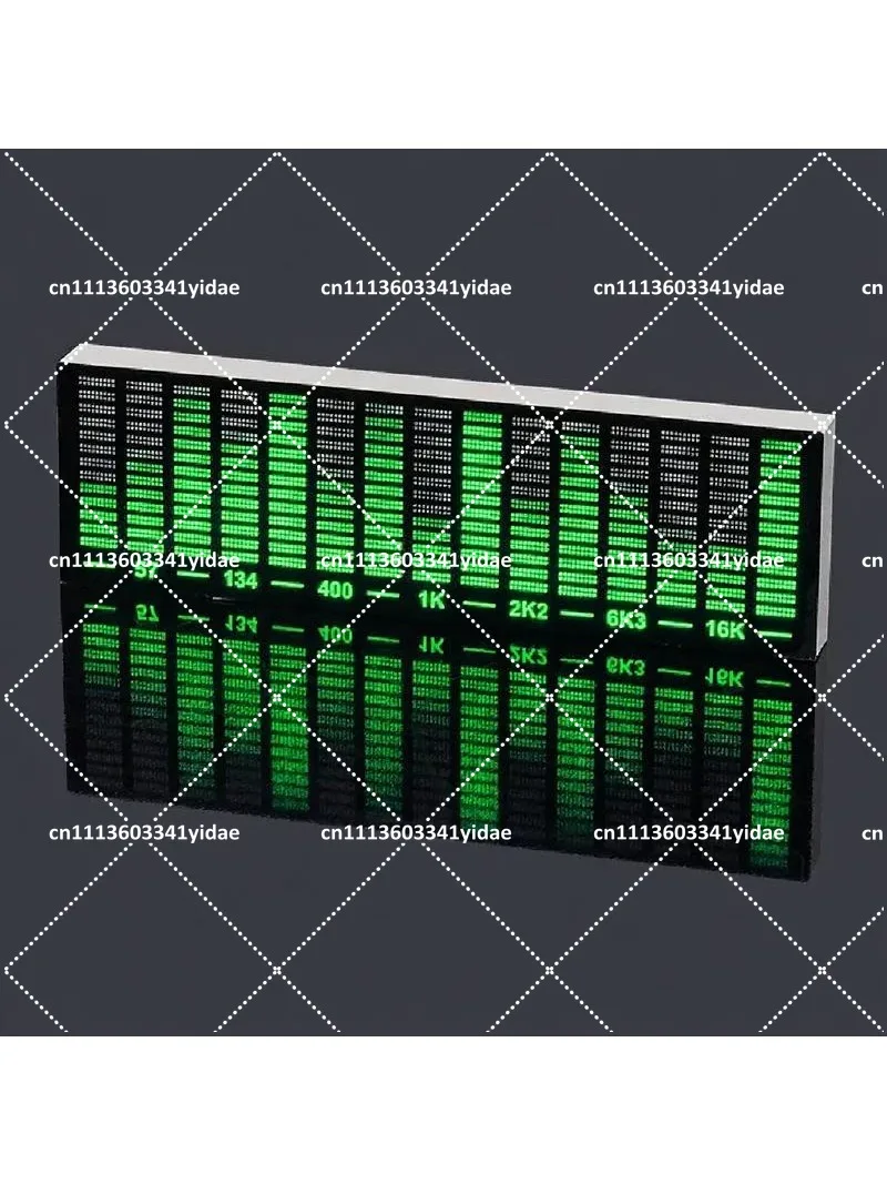 LED Spectrum Display Board with Voice-Activated Ambient Light for Car & Gaming Room Atmosphere