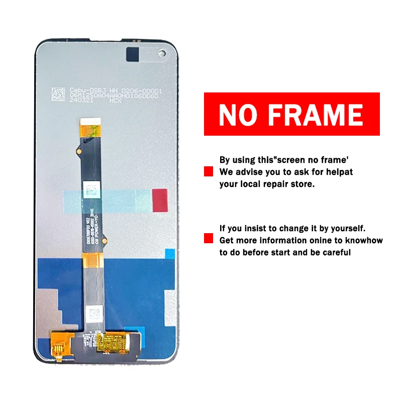 Wyświetlacz LCD z ekranem dotykowym (digitizer) do Motorola Moto G9 Play XT2083-1, Moto G9 Plus XT2087-1, Moto G9 Power XT2091-3 - przetestowany. — zdjęcie produktu 2
