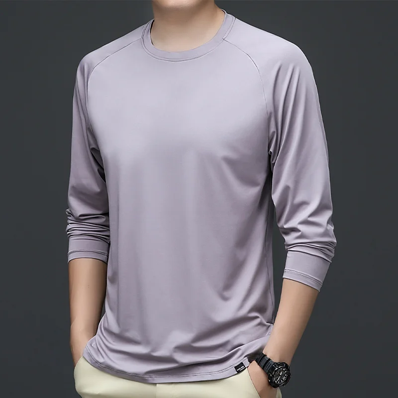 

Fashion O-Neck Solid Color All-match T-Shirt Men's Clothing 2024 Spring and Summer New Casual Pullovers Loose Korean Tee Shirt