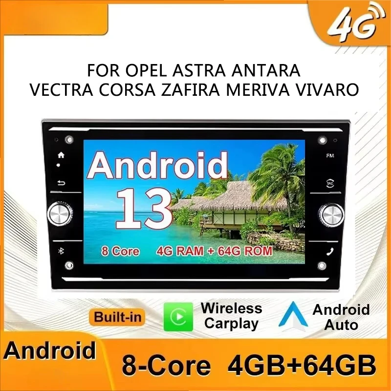

Car Play Radio For Opel Astra Antara Vectra Corsa Zafira Meriva Vivaro Android Stereo GPS Navigation Multimedia Player