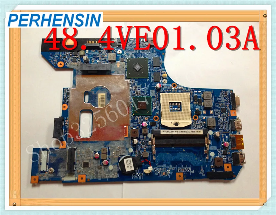  Original for Lenovo B570e B570  laptop motherboard 48.4VE01.03A 48.4VE01.0SA NON-Integrated HM65 DDR3 100% WORK PERFECTLY