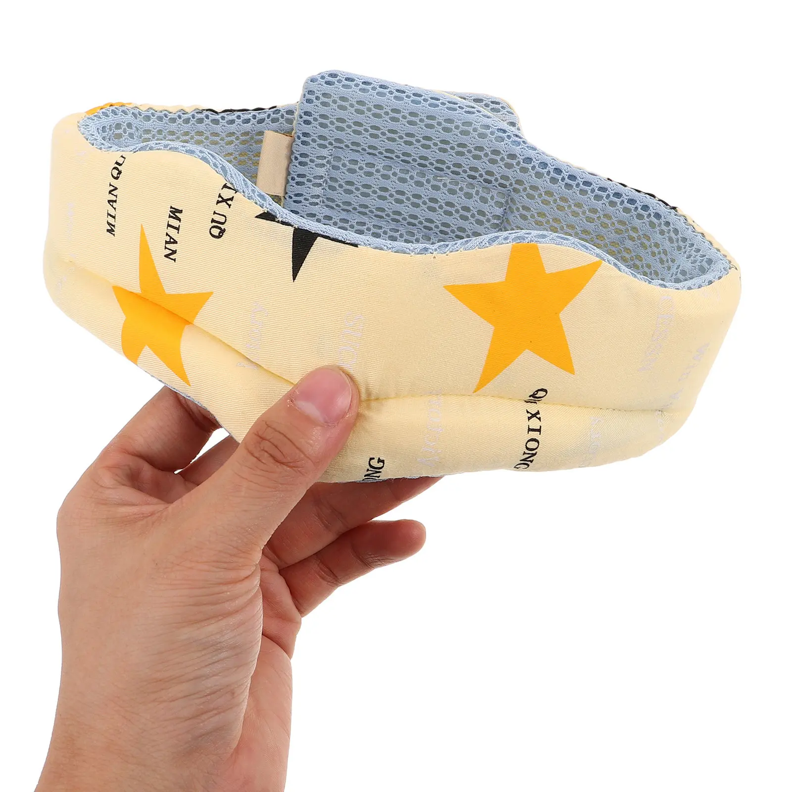

Baby Protective Hat Soft Cotton Infant Cushion Cap Adjustable for Crawling Walking Running Baby Safety Headgear