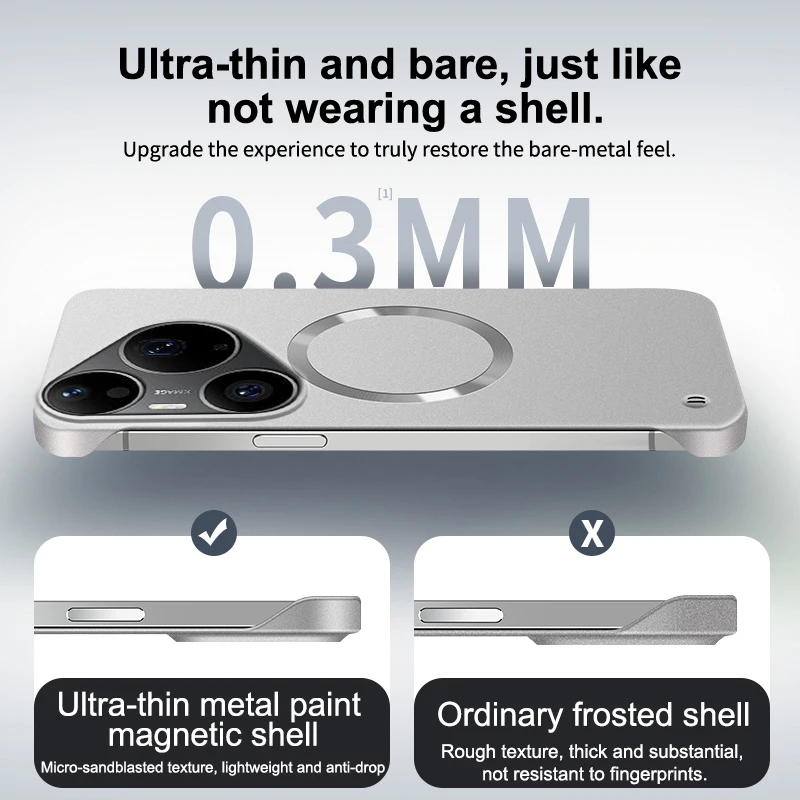 Magnetic Thin Fashion Phone Ca - Huawei Pura 70 recension och pris