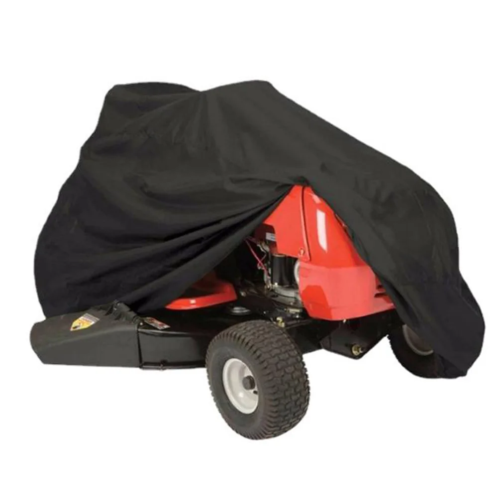 210D Oxford Cloth Black for Lawn Mower Cover Waterproof Cover Sunscreen Car Cover Grass Trimmer Accessories Gardening Tools