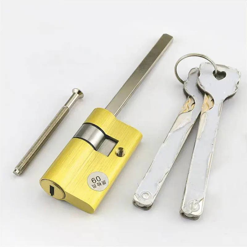 C-Grade Automatic Fingerprint Lock Cylinder Intelligent Anti-Theft Emergency Electronic Door with Dedicated Opening Tail