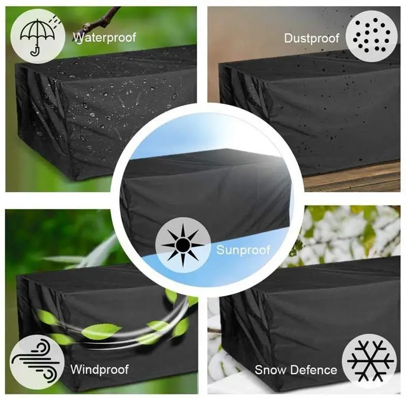 Funda protectora para mesa de futbolín, cubierta impermeable a prueba de polvo para exteriores, Patio, Oxford, alta elasticidad