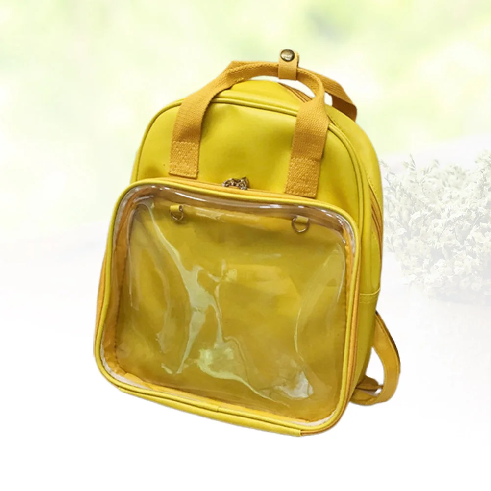 Candy Color Backpack Fashionable School Backpack for Girls Students Office Ladies Large Compartment Keys Phone Lipstick