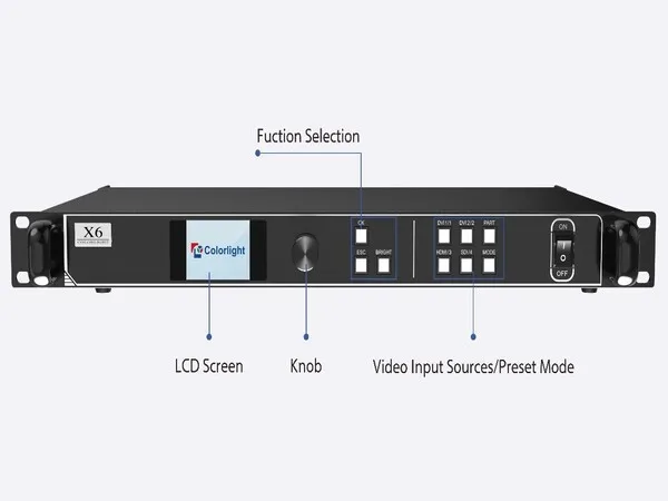 Colorlight X6 Professional LED Control System Video Processor Equipment
