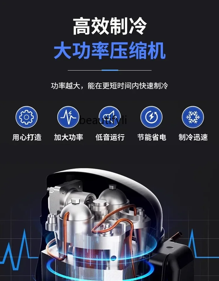 Zwei oder drei Schichten Leiter-Eistischvitrine Kommerzieller Kühlschrank Frischhalteschrank