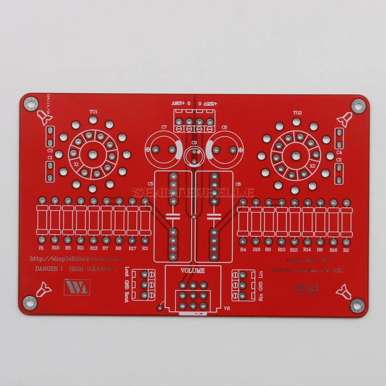WZ-86 Basierend auf Conrad-Johnson PV12 Verstärker Schaltung 12AU7 Rohr Vorverstärker Board Kit & PCB