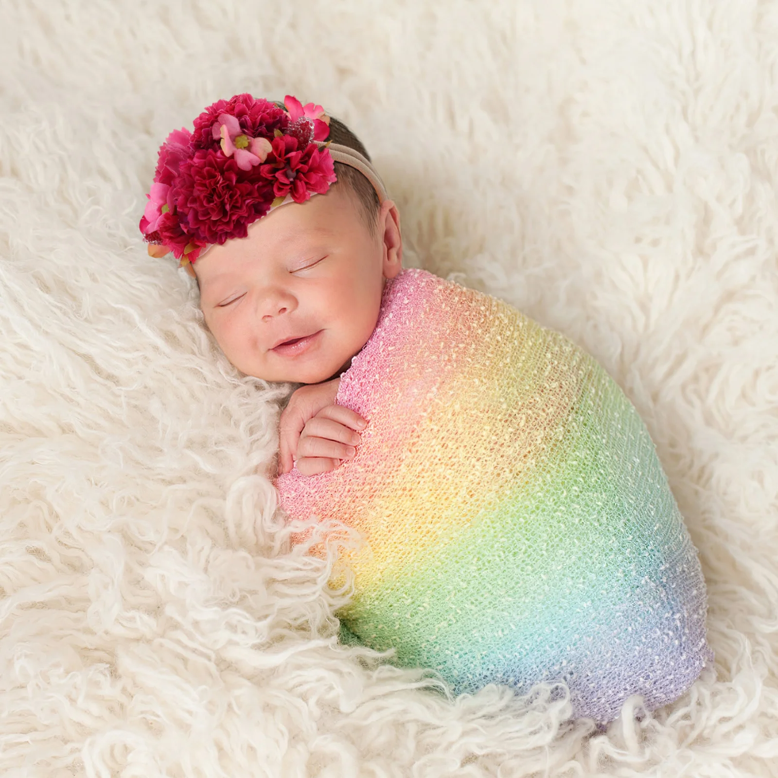 

Floral Headband Photo Props Soft Lightweight Hairband Party Everyday