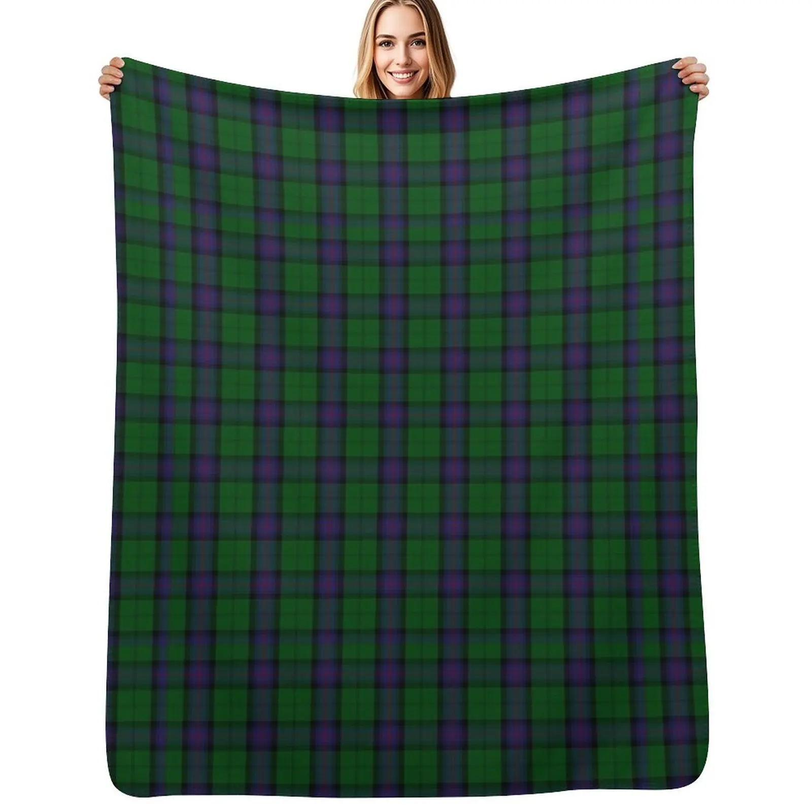 

Armstrong Clan Tartan Throw Blanket Decorative Soft Throw Blanket for Couch Sofa