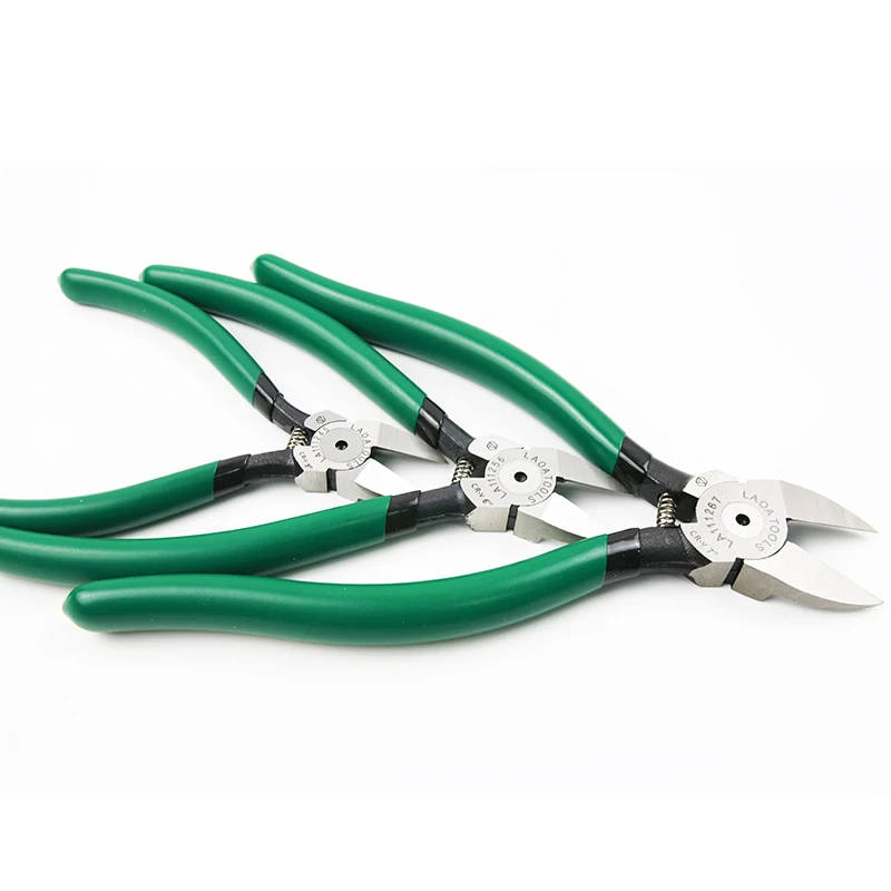 LAOA chrome vanadium steel precision diagonal pliers model electrician\'s scissors diagonal pliers 4.5/5/6/7inch