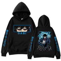 Anime My Hero Academia Dabi Hoodie Harajuku  Pullover Tops Man Woman Sweatshirt Fans Gift