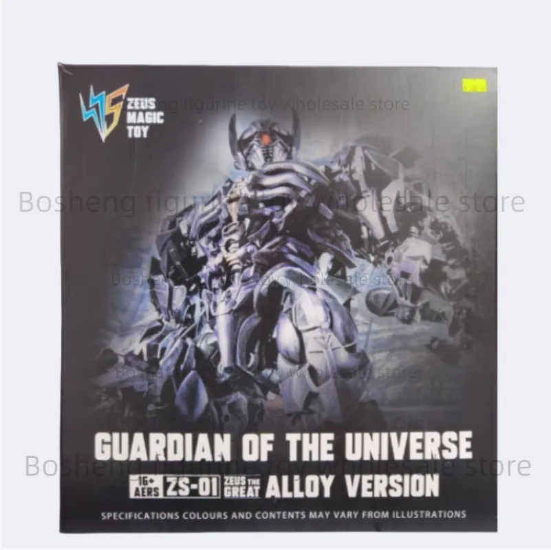 

BMB Shockwave ZS-01 ZS01 Zeus Magic Transformed игрушки Universe Guardian Alloy Oversize 35 см Leader Фигурка Робот Игрушки