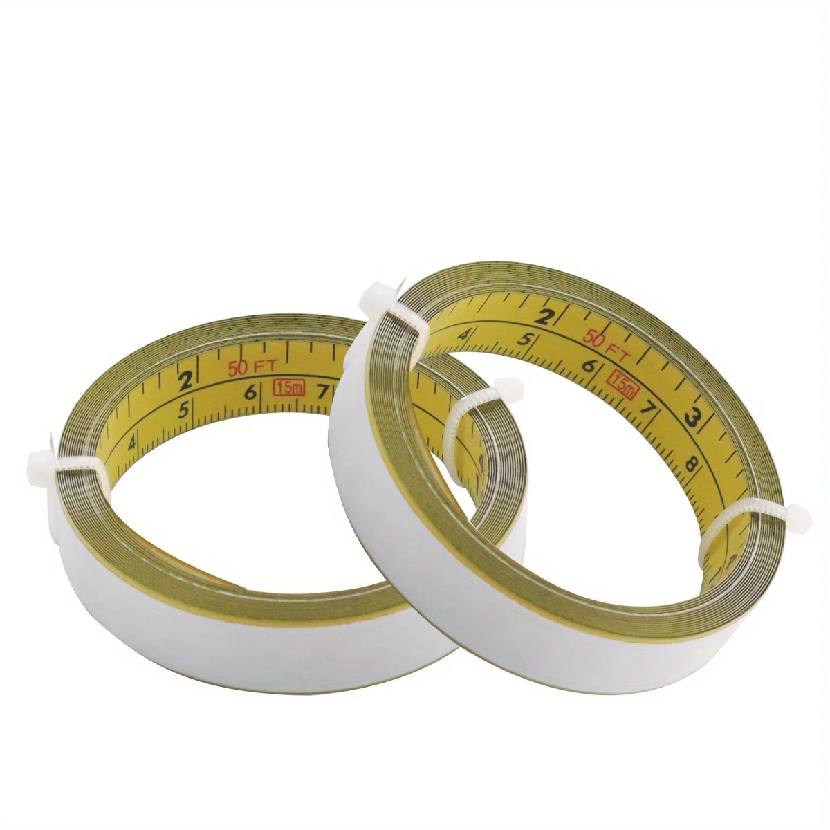 شريط قياس لاصق فولاذي، ملصق مسطرة مقياس إمبراطوري ومتري، شريط قياس ذاتي اللصق للقراءة من اليسار إلى اليمين
